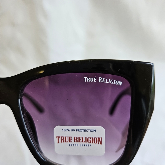 True Religion 100% UV Protection Sunglasses NWOTC - Picture 6 of 8